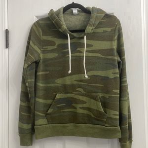 Alternative Apparel Camo Fleece Hoodie